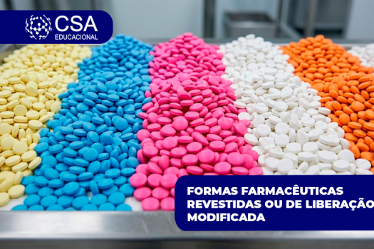 FORMAS FARMACÊUTICAS REVESTIDAS OU DE LIBERAÇÃO MODIFICADA
